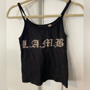 L.A.M.B tank top